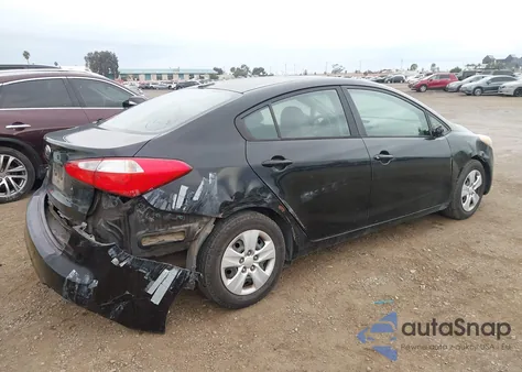 2015 Kia Forte Lx из США, поврежденный, VIN KNAFK4A67F5378887